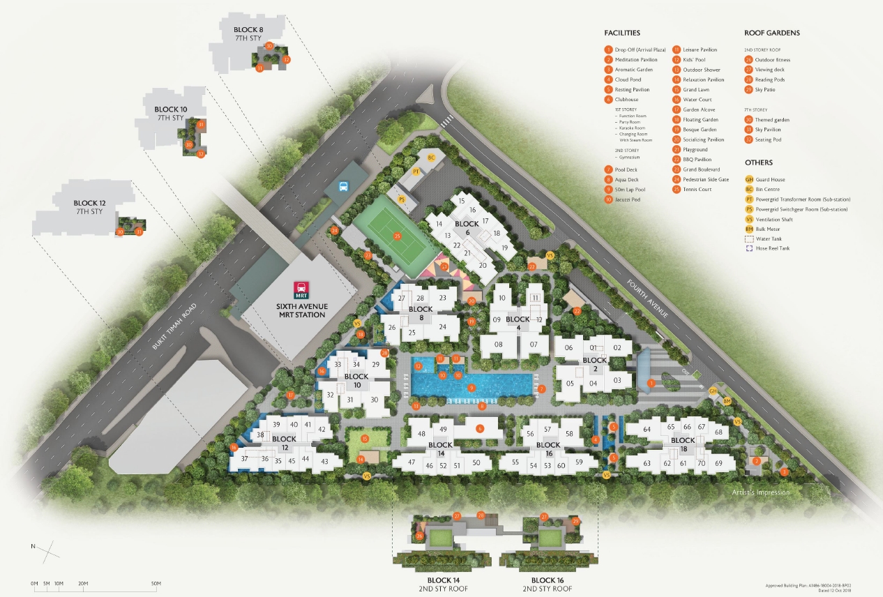 Fourth Avenue Residences Site Plan